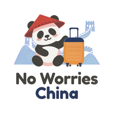 No Worries China panda mascot
